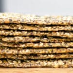 Glutenfrit knækbrød med frø og kerner uden mel og æg