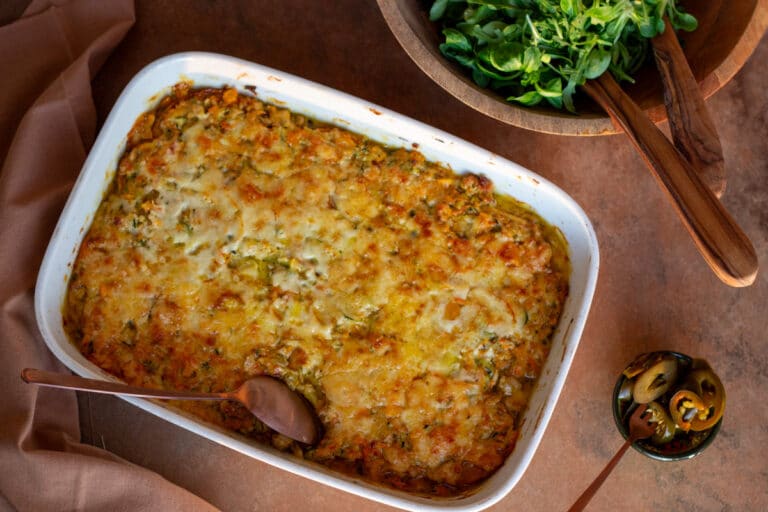 Græskarlasagne med kylling