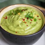 Avocadocreme med avocado og dild