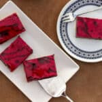 Aroniasnitter med aroniaglasur